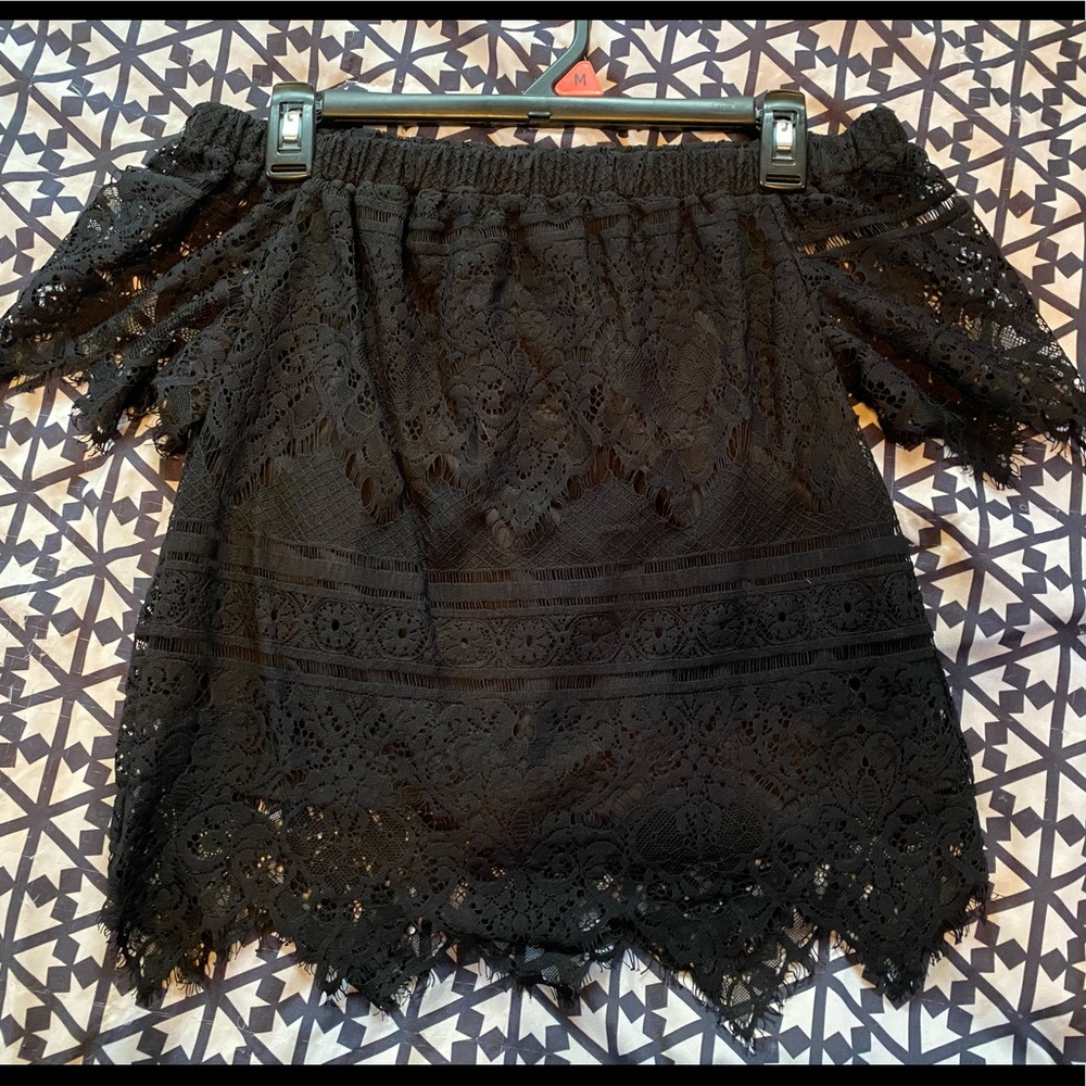 Black Lace Rue21 Top
